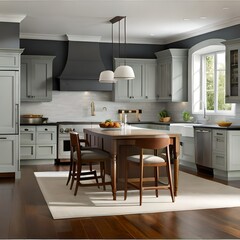 Fototapeta premium modern kitchen interior