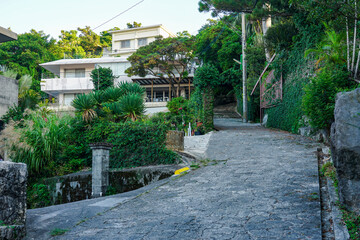 首里の古道 金城町石畳道（シマシービラ）