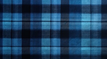 modern and uneven luxury blue tartan woven carpet texture