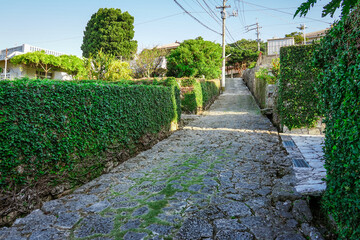 首里の古道 金城町石畳道（シマシービラ）