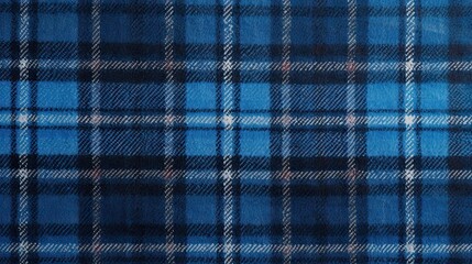 modern and uneven luxury blue tartan woven carpet texture