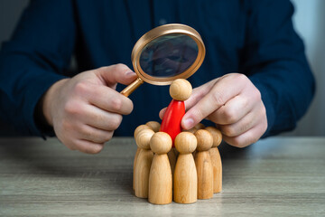 Find the intruder in the group. Convict the culprit. Find patient zero. Chosen candidate. Persona...