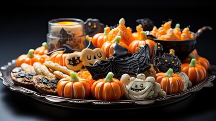 Spooky Halloween Treat Platter