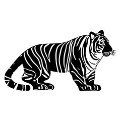 tiger vector icon