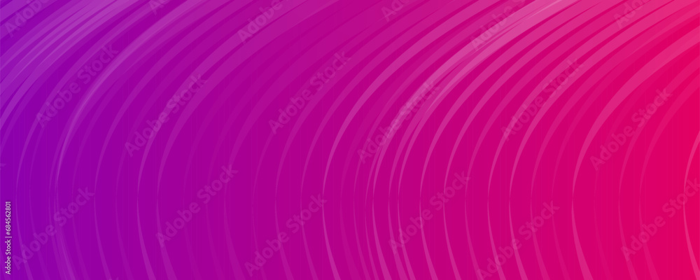 Poster Modern colorful gradient background with lines