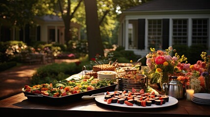 Summer Barbecue Feast Invitation