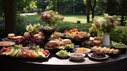 Summer Barbecue Feast Invitation