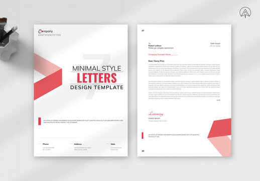 Simple Letterhead With Cover