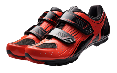 Athletes Essential Cycling Shoes Precision on White or PNG Transparent Background