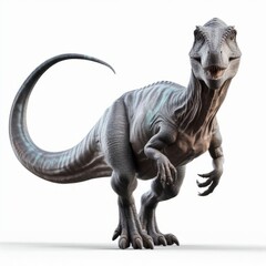 tyrannosaurus rex dinosaur 3d render isolated on white