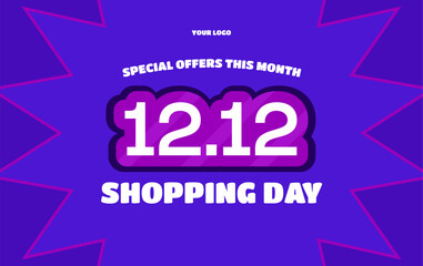 Sale Special 1212 Design for Advertising