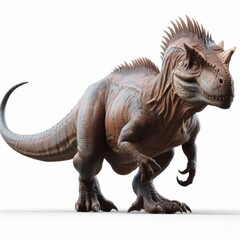 Fototapeta premium rhinoceros isolated on white background
