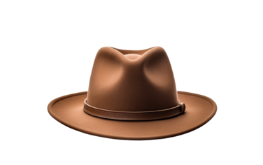 Classic Fedora Stylish Fashion Essential on White or PNG Transparent Background