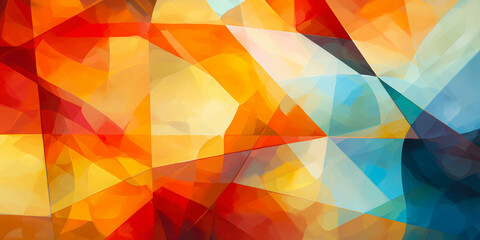 Colorful Abstract Background In Surrealist Style For Wallpaper Created Using Artificial Intelligence