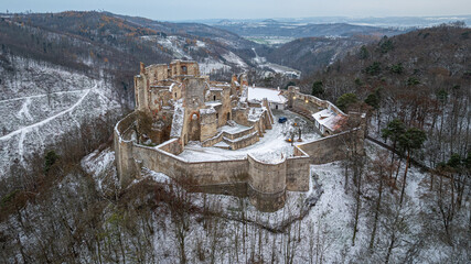 Zamek Boskowice © sopthedrone