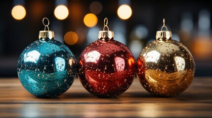 Meeting Christmas New Year Tree Decorations , Background HD, Illustrations