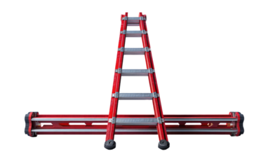 Safety Gear Firemans Rescue Ladder Keywords on White or PNG Transparent Background