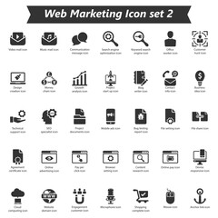 Web Marketing Icon Set 2