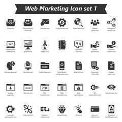 Web Marketing Icon Set 1