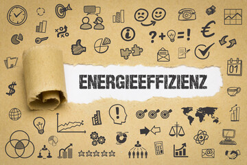 Energieeffizienz	 - obrazy, fototapety, plakaty