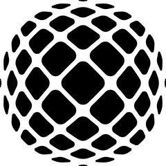 Abstract globe design icon