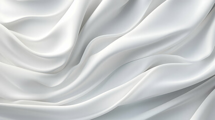 Abstract white fabric texture background. Cloth soft wave.,generated with Ai