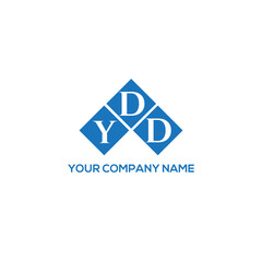 DYD letter logo design on white background. DYD creative initials letter logo concept. DYD letter design.
