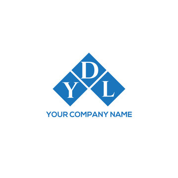 DYL letter logo design on white background. DYL creative initials letter logo concept. DYL letter design.
