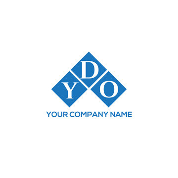 DYO letter logo design on white background. DYO creative initials letter logo concept. DYO letter design.
