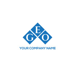 EGO letter logo design on white background. EGO creative initials letter logo concept. EGO letter design.
