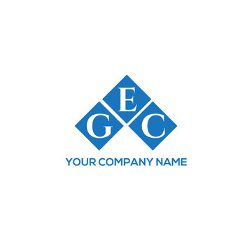 EGC letter logo design on white background. EGC creative initials letter logo concept. EGC letter design.
