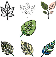 set of leaves