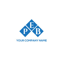 EPB letter logo design on white background. EPB creative initials letter logo concept. EPB letter design.

