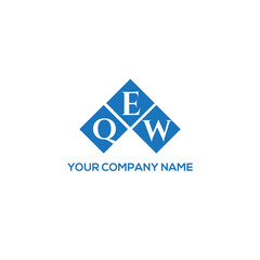 EQW letter logo design on white background. EQW creative initials letter logo concept. EQW letter design.
