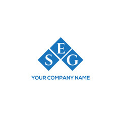 ESG letter logo design on white background. ESG creative initials letter logo concept. ESG letter design.
