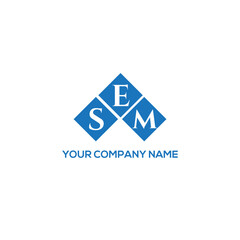 ESM letter logo design on white background. ESM creative initials letter logo concept. ESM letter design.
