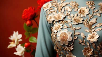 Side View Matador Traditional Ornamental Clothes , Background HD, Illustrations