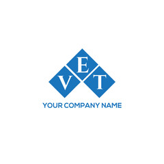 EVT letter logo design on white background. EVT creative initials letter logo concept. EVT letter design.
