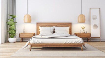 interior design of modern bedroom 