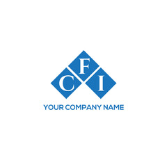 Fototapeta premium FCI letter logo design on white background. FCI creative initials letter logo concept. FCI letter design. 
