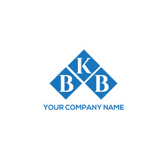 KBB letter logo design on white background. KBB creative initials letter logo concept. KBB letter design.
