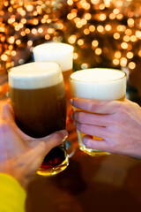 クラフトビールで乾杯