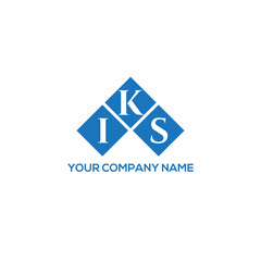 Naklejka premium KIS letter logo design on white background. KIS creative initials letter logo concept. KIS letter design. 