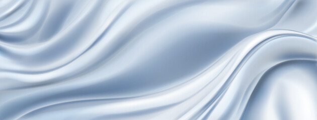 Abstract background with wavy surface in light blue colors