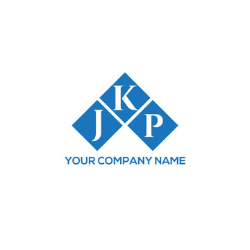 KJP letter logo design on white background. KJP creative initials letter logo concept. KJP letter design.

