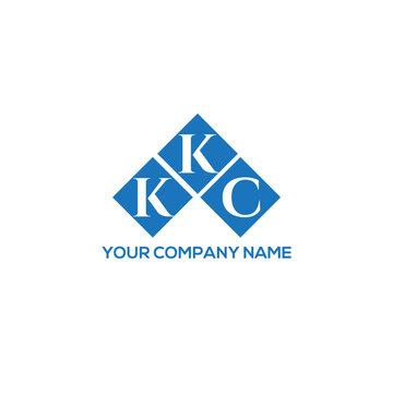 KKC letter logo design on white background. KKC creative initials letter logo concept. KKC letter design.
