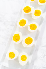 Hard boiled eggs