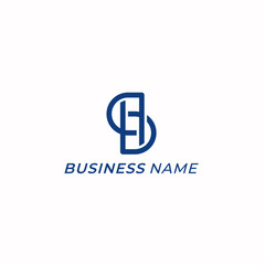 logo design combine letter S and ladder