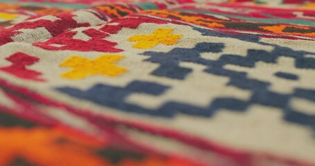 A detailed plan of handmade Samarkand carpets made according to ancient classical technology.