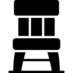 Wooden Chair Icon